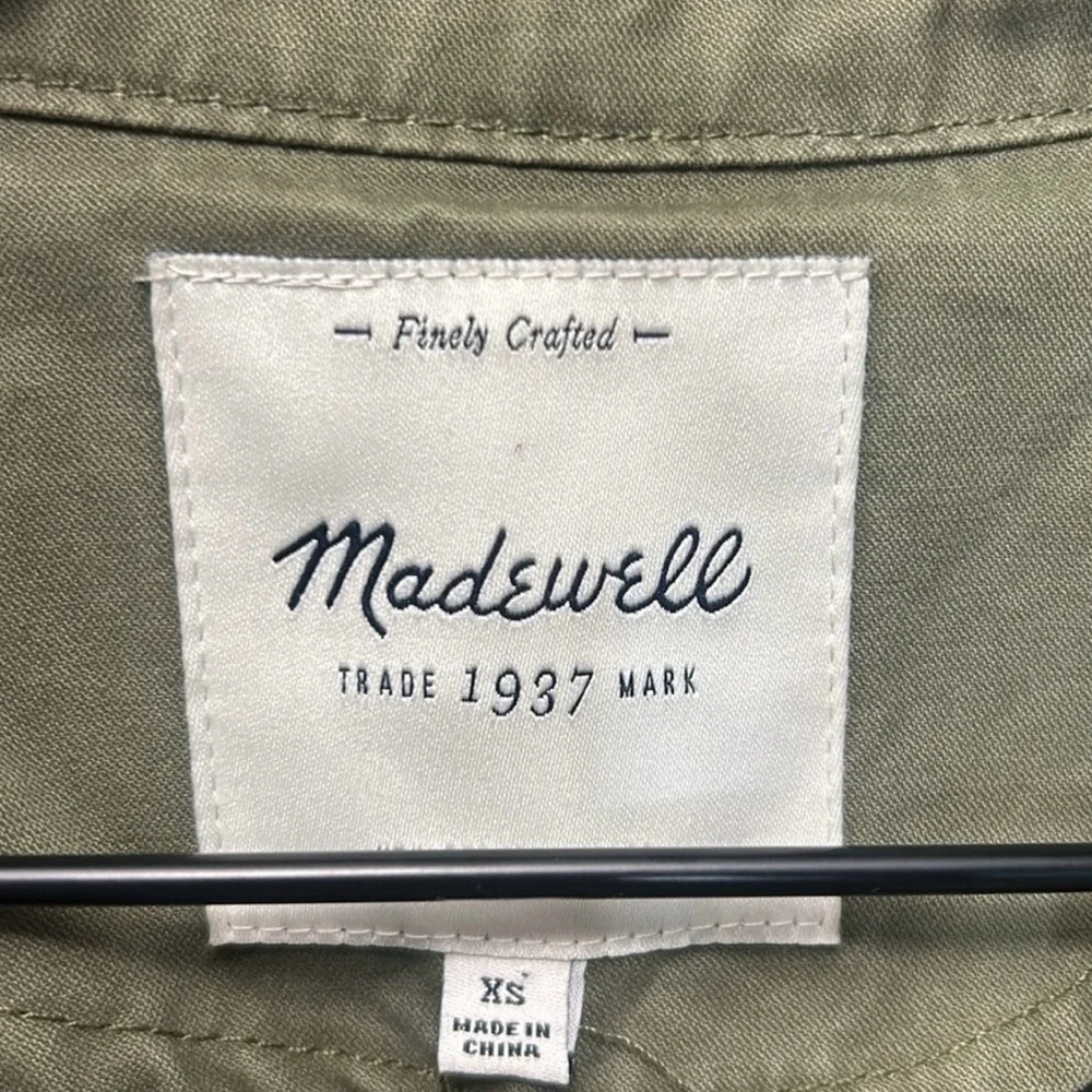 Gorgeous Madewell Fleet Olive Green Jacket - XS - Picture 8 of 13